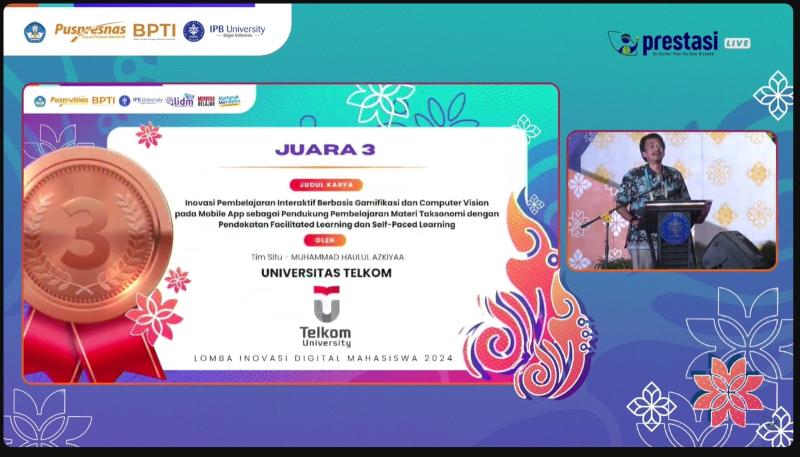 3rd Winner of Student Digital Innovation Competition (LIDM) 2024 (Education Digital Learning Innovation Division) - Media 4